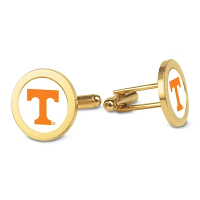 Gold Tennessee Volunteers Cufflinks