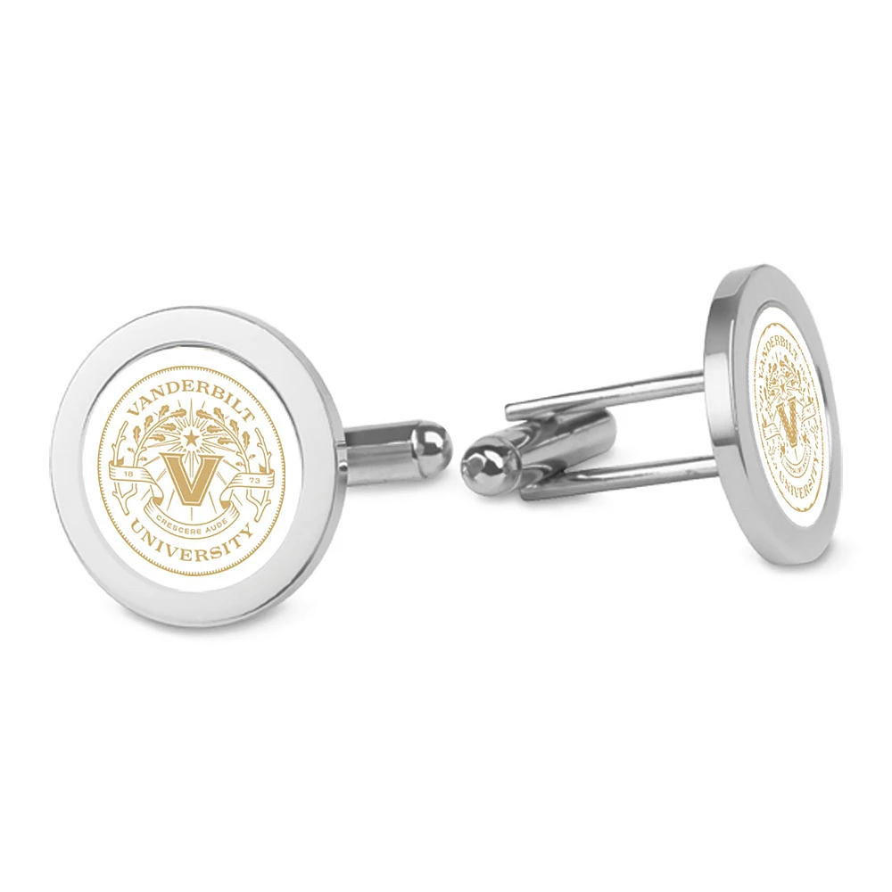 Silver Vanderbilt Commodores Cufflinks