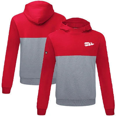 Men's Levelwear Red Philadelphia Phillies Bracket Rafters Pullover Hoodie