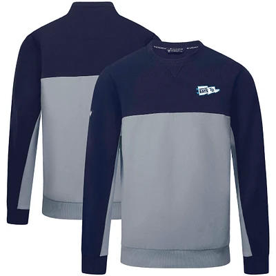 Men's Levelwear Navy Tampa Bay Rays Legacy Rafters Pullover Sweatshirt
