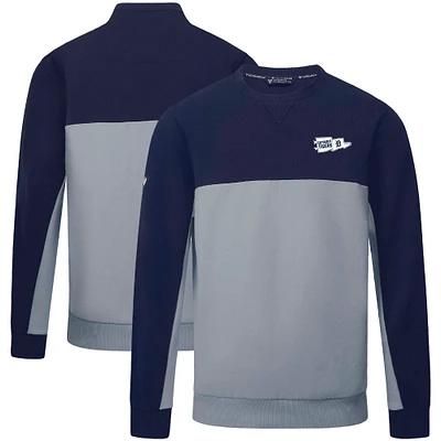 Men's Levelwear Navy Detroit Tigers Legacy Rafters Pullover Sweatshirt