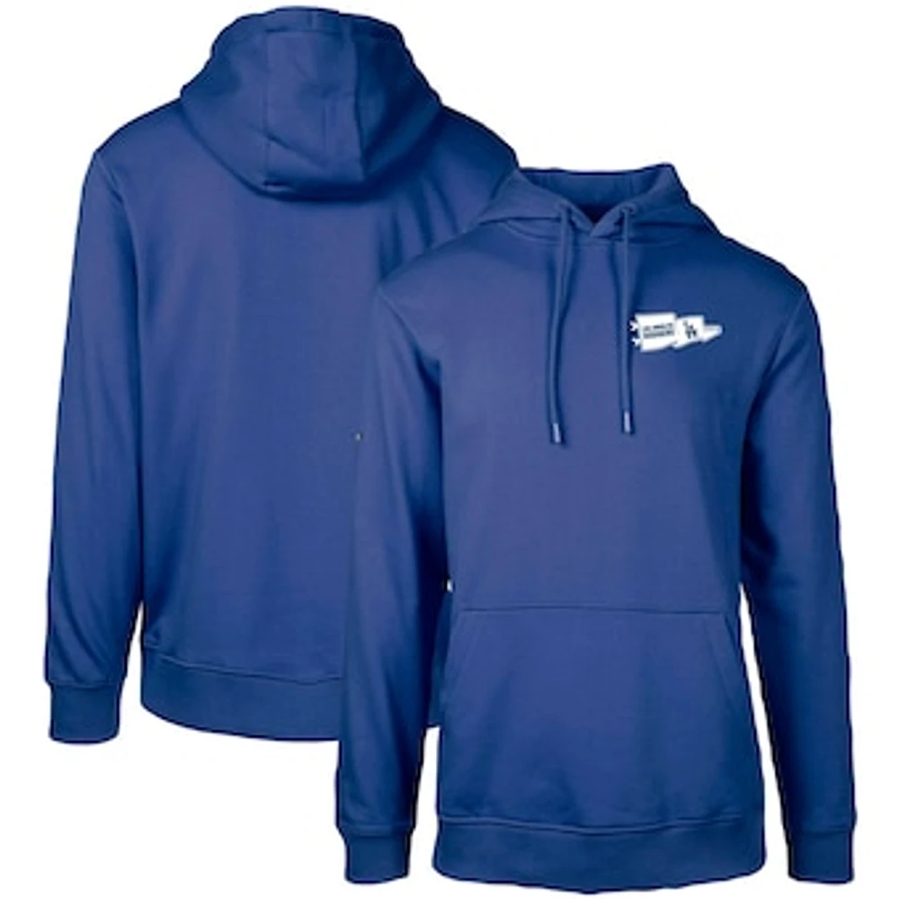Men's Levelwear Royal Los Angeles Dodgers Podium Rafters Pullover Hoodie
