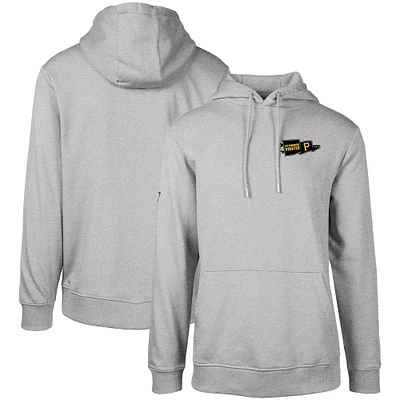 Men's Levelwear Gray Pittsburgh Pirates Podium Rafters Pullover Hoodie