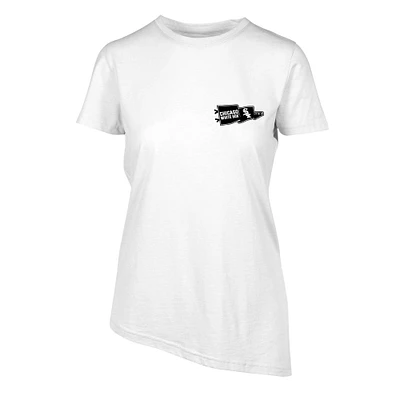 Women's Levelwear White Chicago Sox Birch Rafters T-Shirt