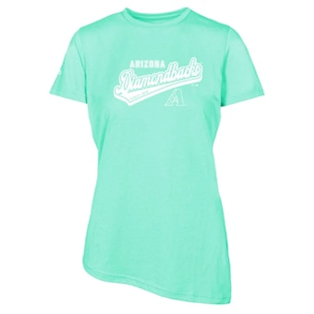 Women's Levelwear Mint Arizona Diamondbacks Birch Sweep T-Shirt