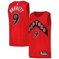 Unisex Nike RJ Barrett Red Toronto Raptors Swingman Player Jersey - Icon Edition