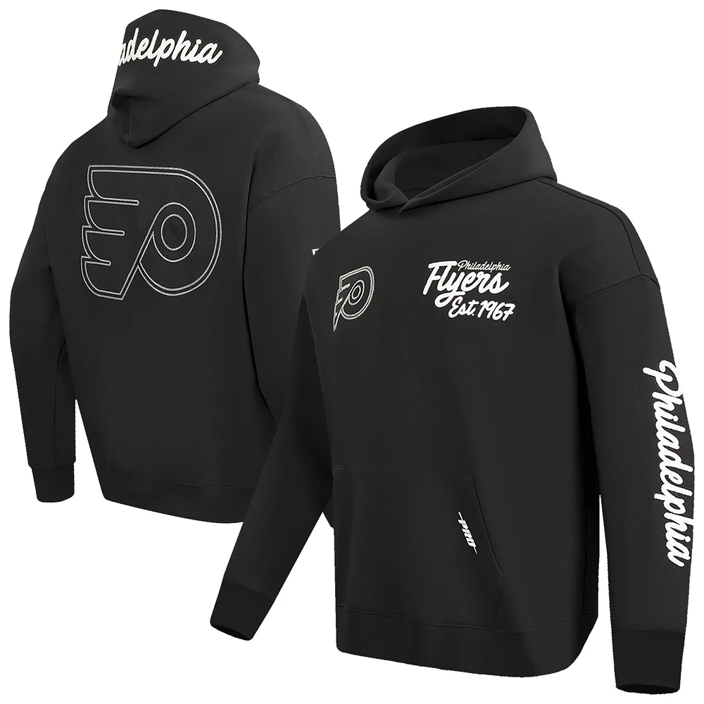 Men's Pro Standard Black Philadelphia Flyers Paint the City Pullover Hoodie