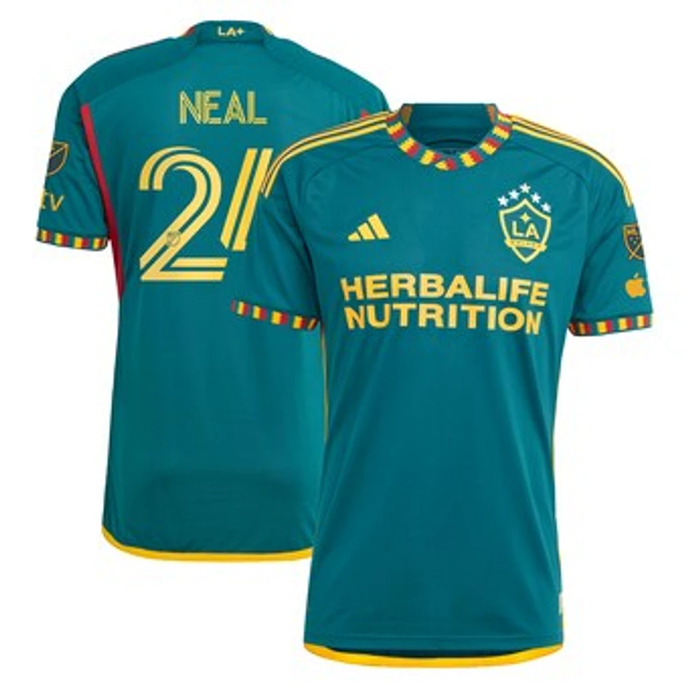 Men's adidas Jalen Neal Green LA Galaxy 2024 Kit Authentic Player Jersey