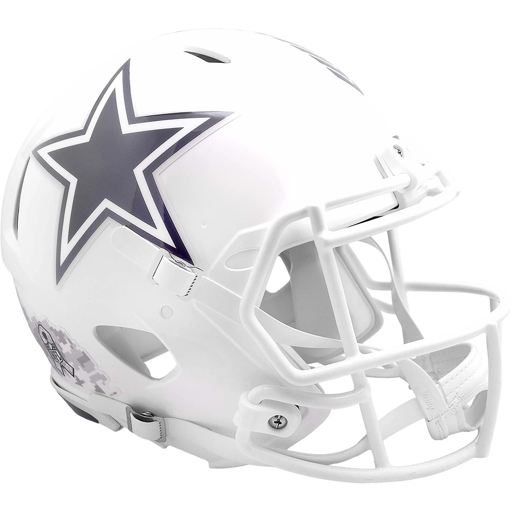 Riddell Dallas Cowboys 2024 Salute To Service Speed Authentic Helmet