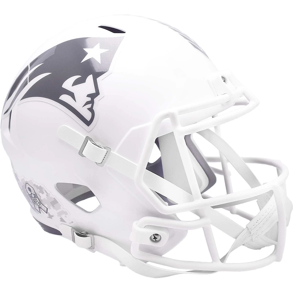 Riddell New England Patriots 2024 Salute To Service Speed Replica Helmet