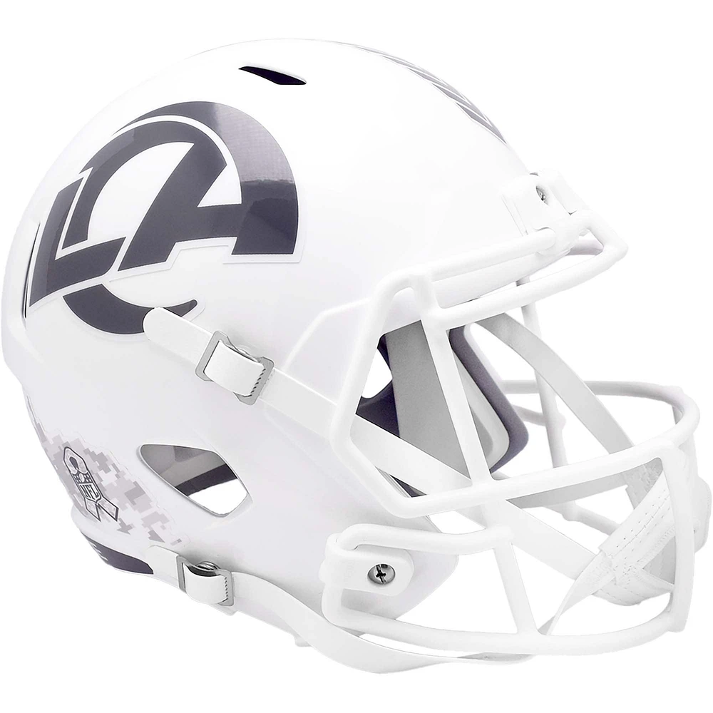 Riddell Los Angeles Rams 2024 Salute To Service Speed Replica Helmet