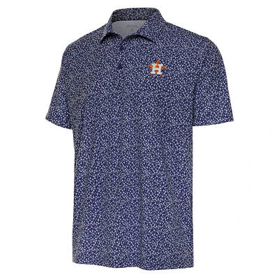 Men's Antigua Navy Houston Astros Terrace Polo