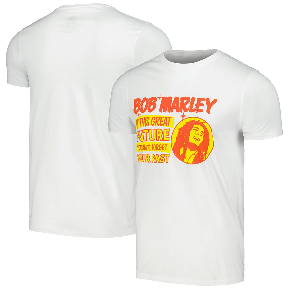 Unisex White Bob Marley This Great Future T-Shirt