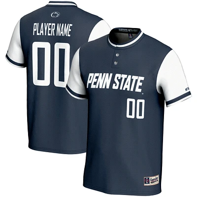 Youth GameDay Greats Navy Penn State Nittany Lions NIL Pick-A-Player Lightweight Women's Softball Jersey