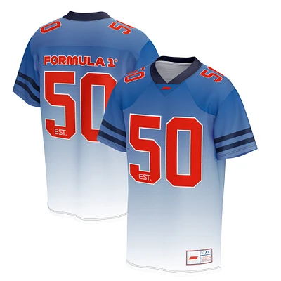 Men's Formula 1 Blue 2024 United States Grand Prix Gradient Foundation Jersey