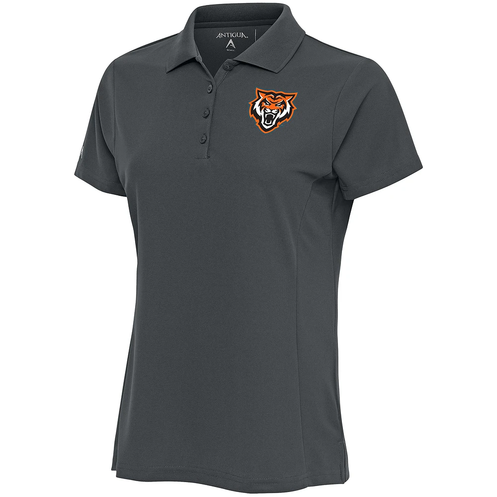 Women's Antigua Pewter Idaho State Bengals Legacy Pique Polo