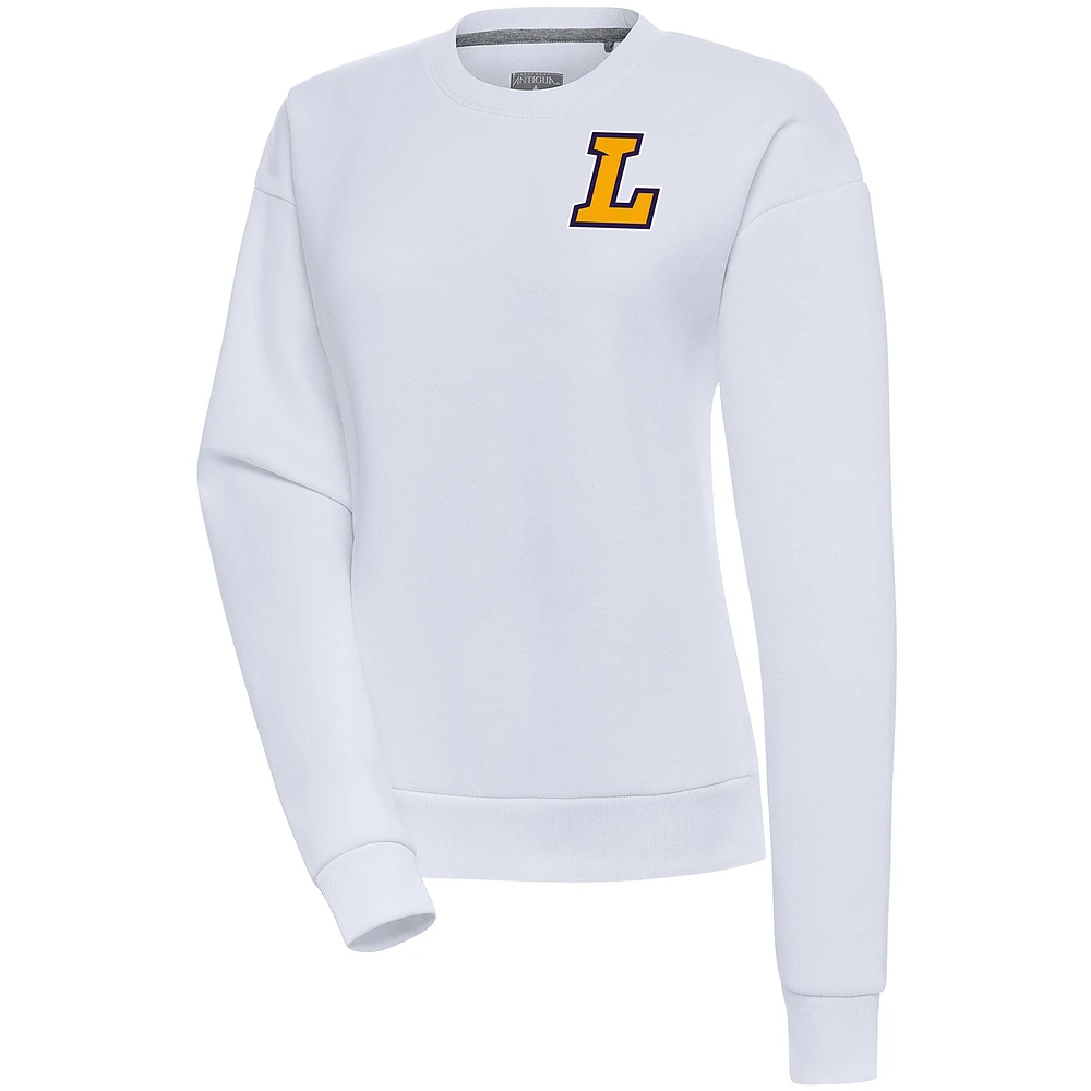 Women's Antigua Lipscomb Bisons Victory Crewneck Pullover Sweatshirt