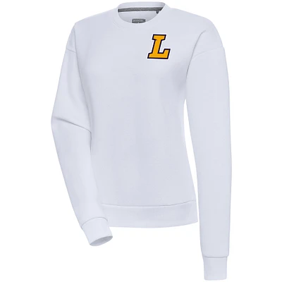 Women's Antigua Lipscomb Bisons Victory Crewneck Pullover Sweatshirt