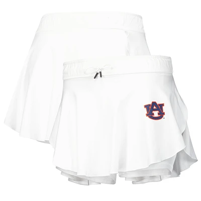 Women's Under Armour White Auburn Tigers Gameday Split Soft Skort