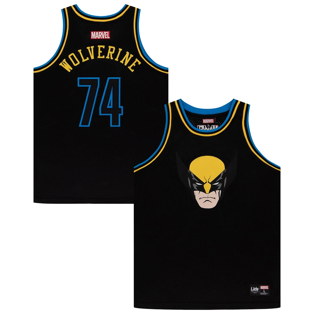 Men's Lids Black Wolverine Basketball Jersey