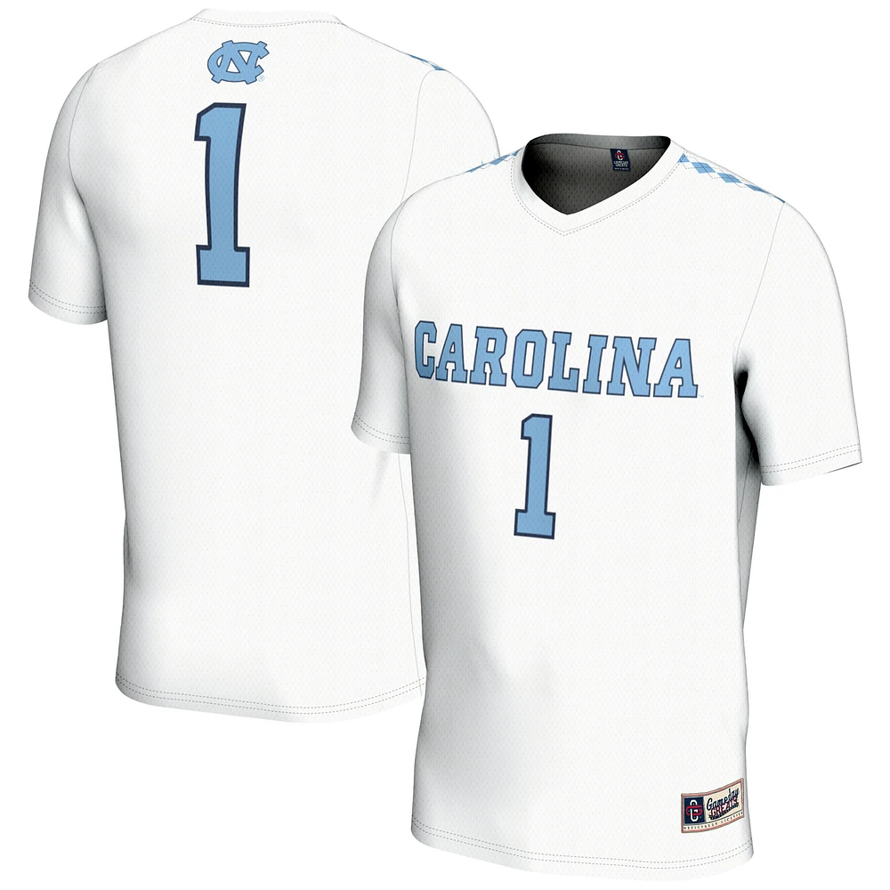 Unisex GameDay Greats #1 White North Carolina Tar Heels Lightweight Women's Lacrosse Jersey
