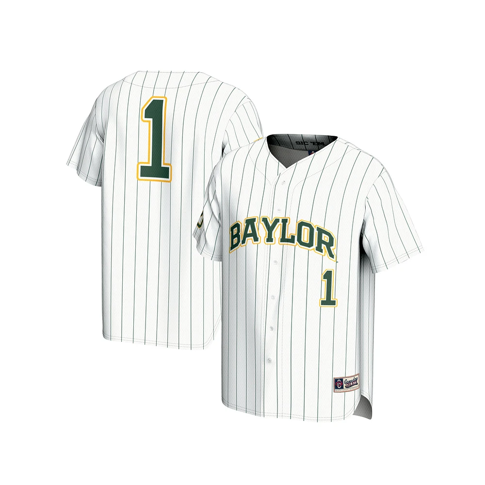 Unisex GameDay Greats #1 Baylor Bears Lightweight Baseball Fashion Jersey