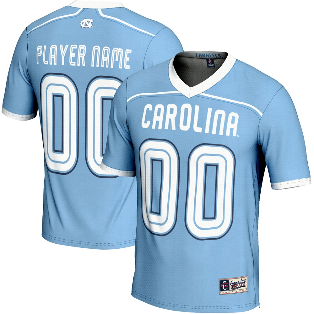 Youth GameDay Greats Carolina Blue North Tar Heels NIL Pick-A-Player Lightweight Men's Lacrosse Jersey