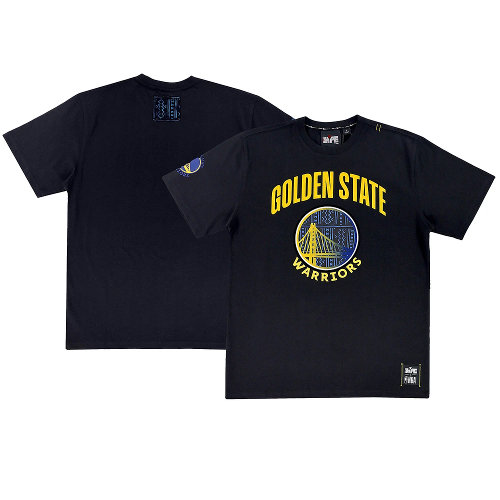 Unisex NBA x Two Hype Black Golden State Warriors Culture & Hoops T-Shirt