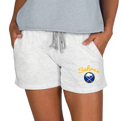 Women's Concepts Sport Oatmeal Buffalo Sabres Mainstream Terry Lounge Shorts
