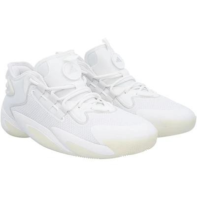 Kansas Jayhawks Team-Issued White BYW adidas Shoes from the Basketball Program