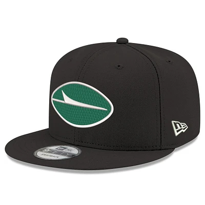 Men's New Era Black New York Jets Standard 9FIFTY Snapback Hat