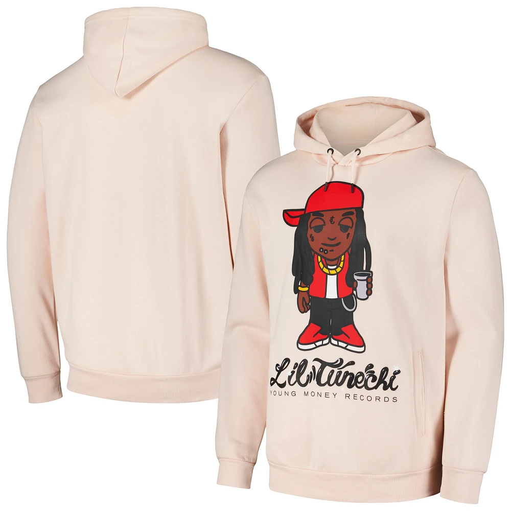 Unisex Reason Light Pink Lil Wayne Tunechi Pullover Hoodie