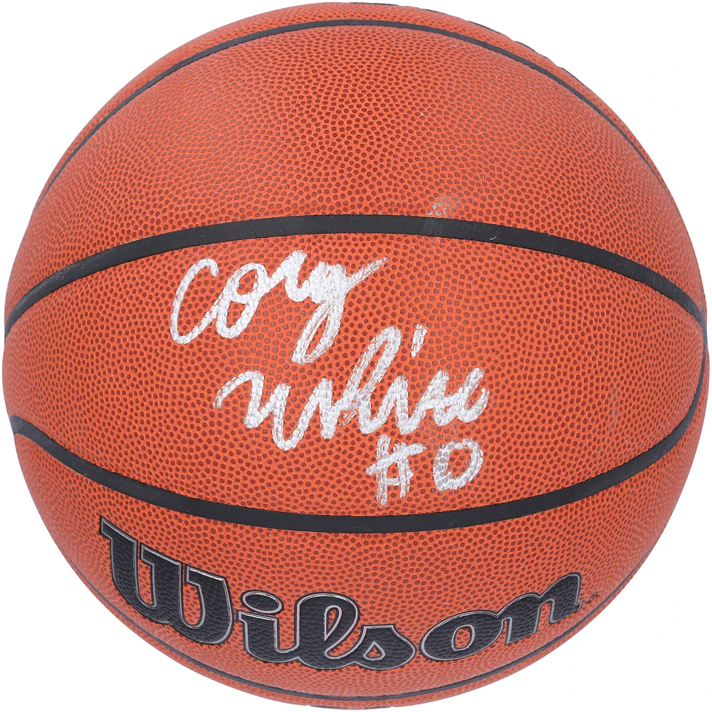 Coby White Chicago Bulls Autographed Wilson Authentic Series Indoor/Outdoor Basketball