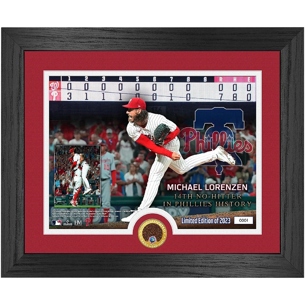 Philadelphia Phillies 2023 Michael Lorenzen No Hitter Frame