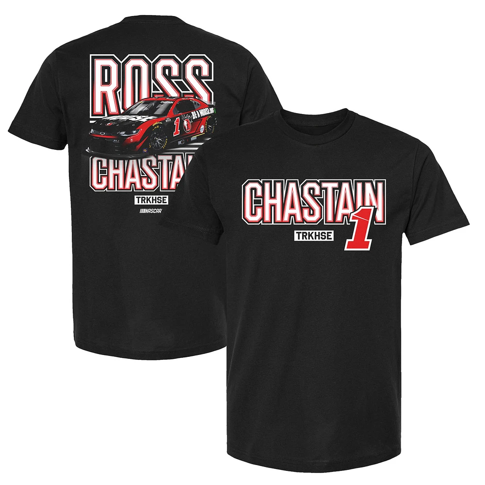 Men's Trackhouse Racing Team Collection Black Ross Chastain Car T-Shirt
