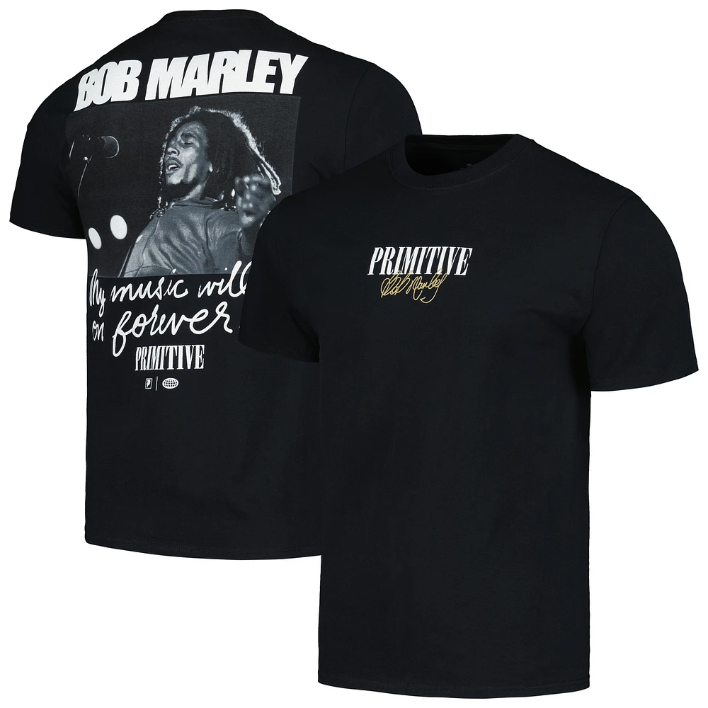 Unisex Primitive Apparel Bob Marley Forever Graphic T-Shirt