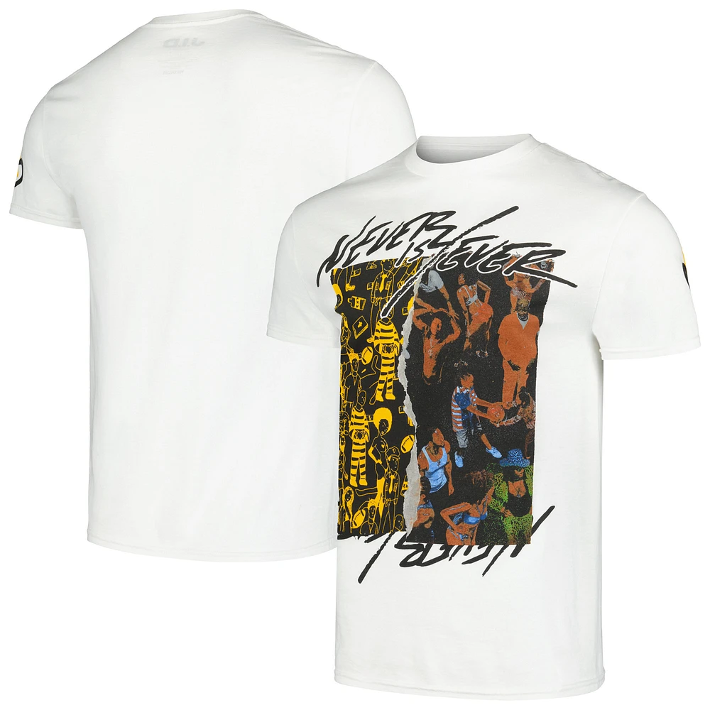 Unisex Manhead Merch White JID Never Iz 4 Ever T-Shirt