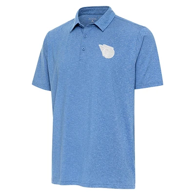 Men's Antigua Blue Cleveland Guardians Par 3 Polo