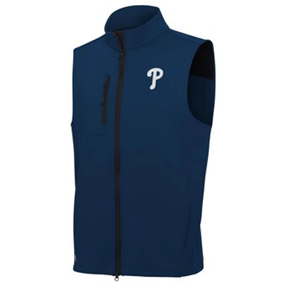 Men's Antigua Navy Philadelphia Phillies Demand Full-Zip Vest