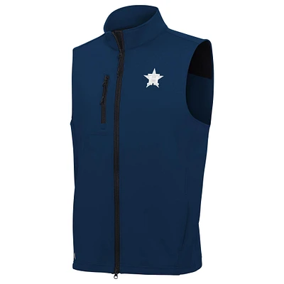 Men's Antigua  Navy Houston Astros Demand Full-Zip Vest