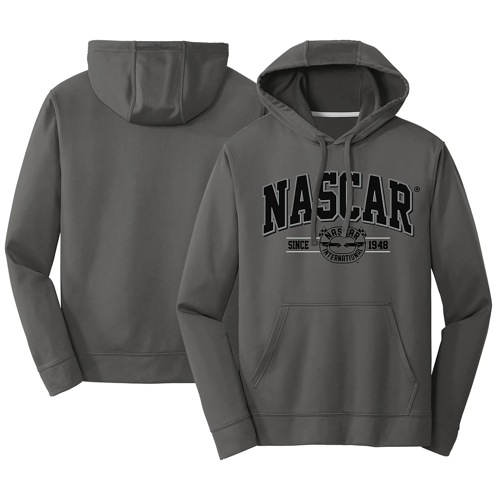 Men's Charcoal NASCAR Pullover Hoodie
