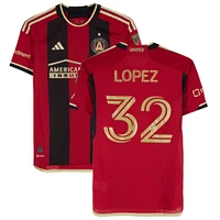 Erik López Atlanta United FC Player-Issued #32 Jersey from the 2023 MLS Season