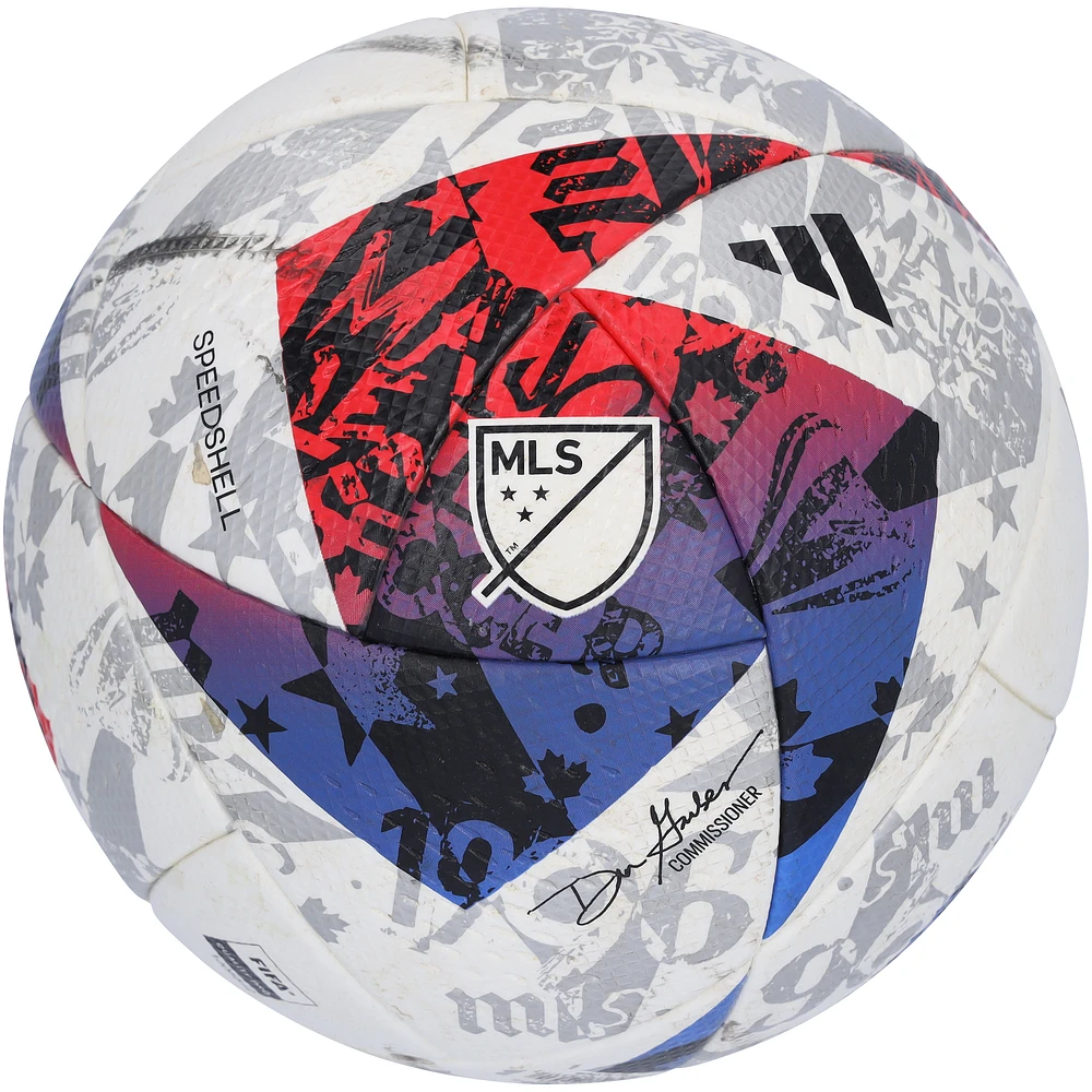 New York Red Bulls Match-Used Soccer Ball from the 2023 MLS Season