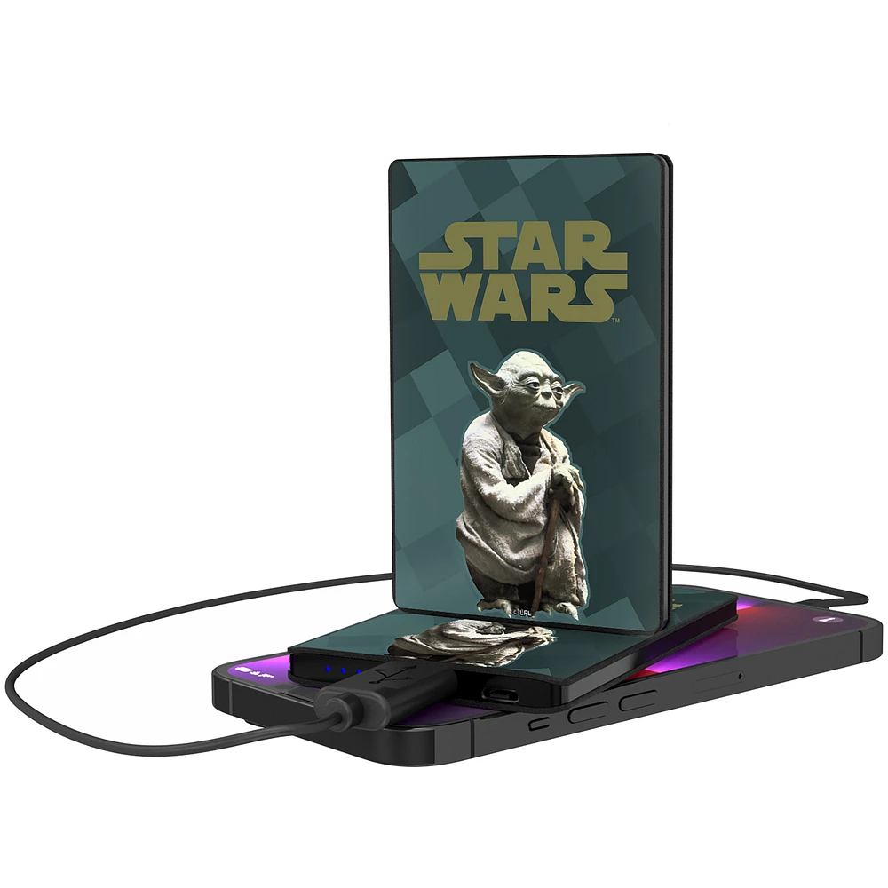 Keyscaper Yoda Star Wars Color Block 2500mAh Credit Card Powerbank