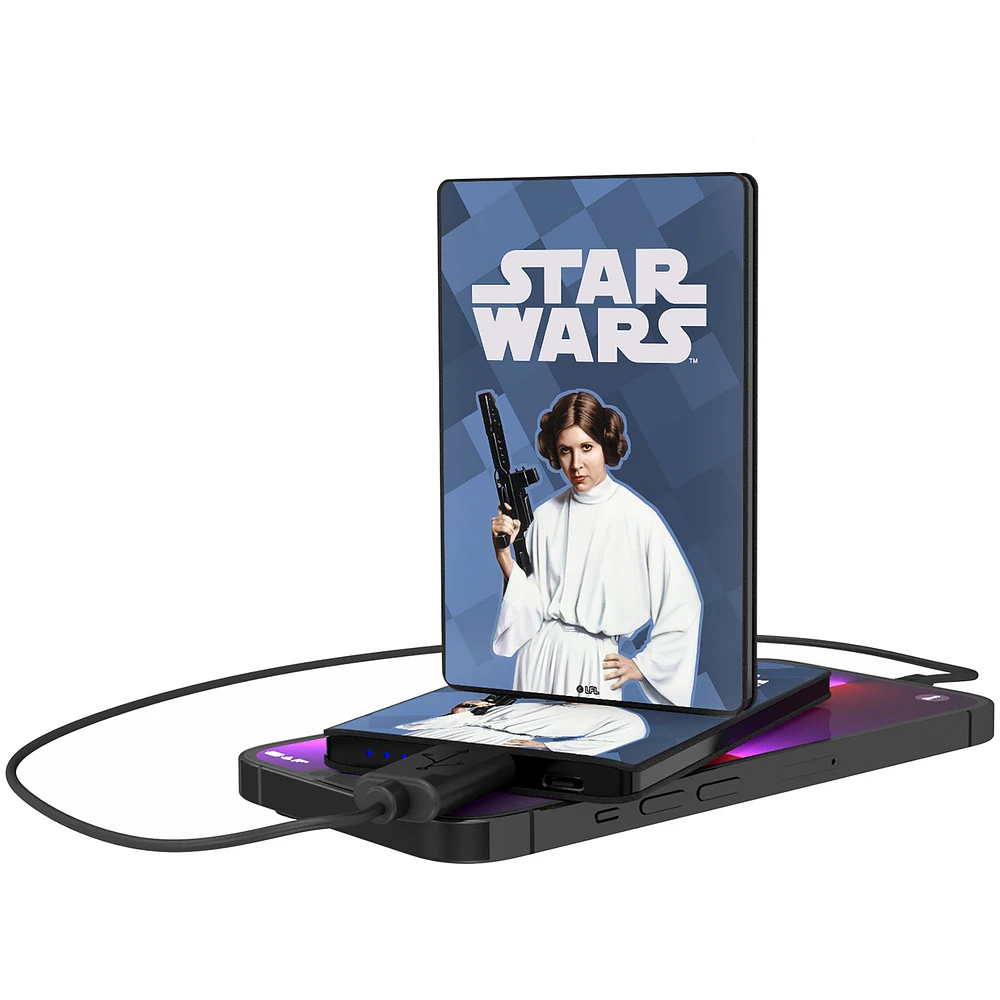 Keyscaper Princess Leia Star Wars Color Block 2500mAh Credit Card Powerbank