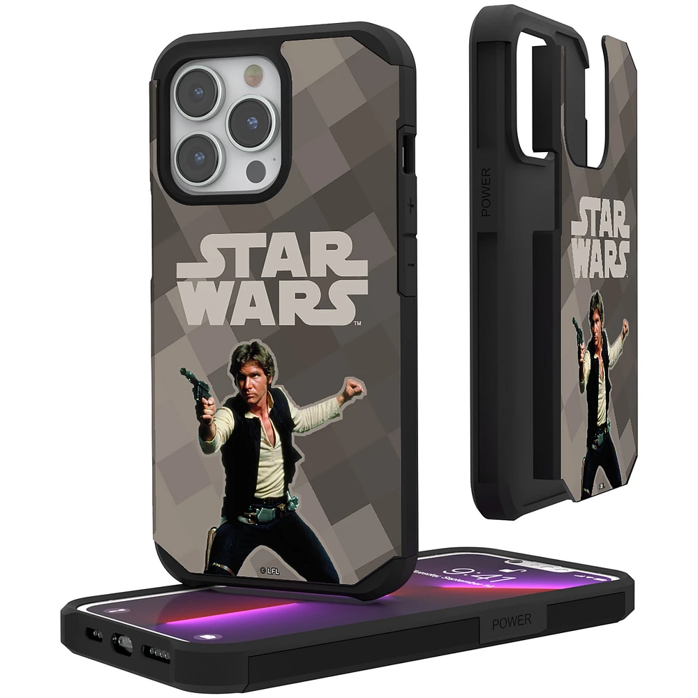 Keyscaper Han Solo Star Wars Color Block iPhone Rugged Case