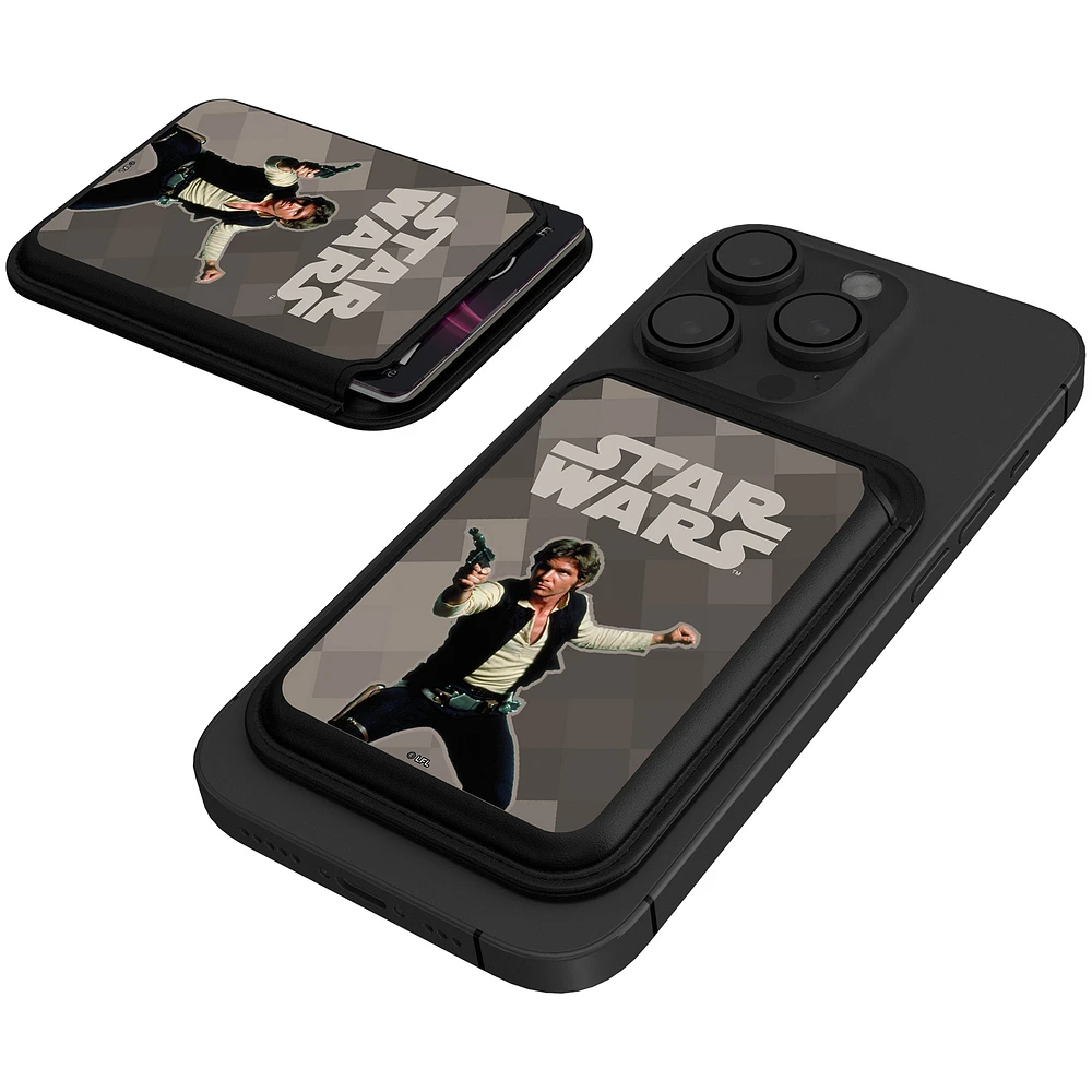 Keyscaper Han Solo Star Wars Color Block Magnetic Credit Card Wallet