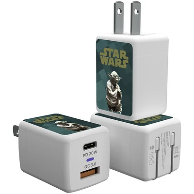 Keyscaper Yoda Star Wars Color Block USB A/C Charger