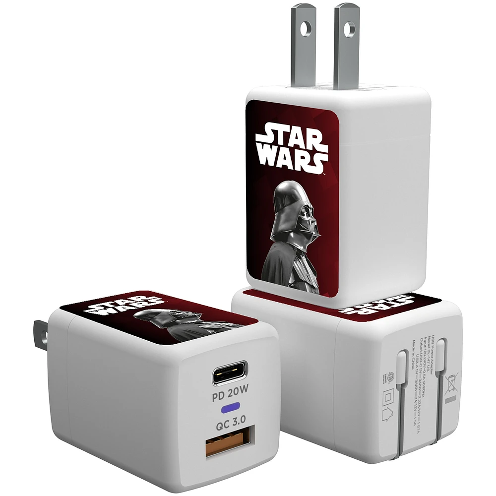 Keyscaper Darth Vader Star Wars Color Block USB A/C Charger