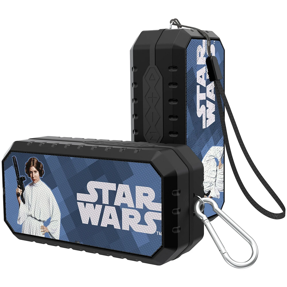 Keyscaper Princess Leia Star Wars Color Block Water Resistant Bluetooth Speaker
